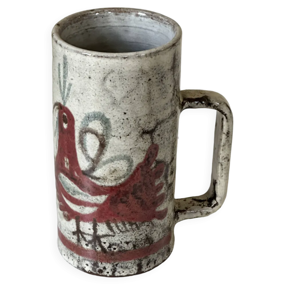 Céramique Gustave Reynaud le mûrier vintage design années 60