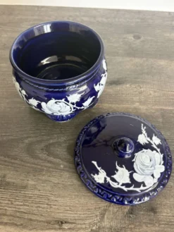 Céramique Vintage Italienne Bleue