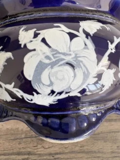 Céramique Vintage Italienne Bleue