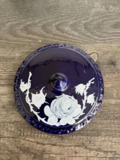 Céramique Vintage Italienne Bleue