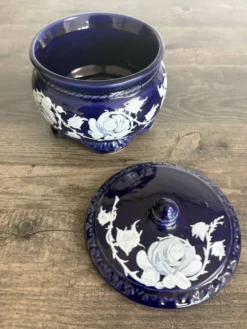 Céramique Vintage Italienne Bleue