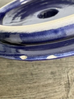 Céramique Vintage Italienne Bleue