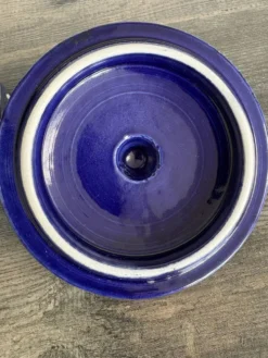 Céramique Vintage Italienne Bleue
