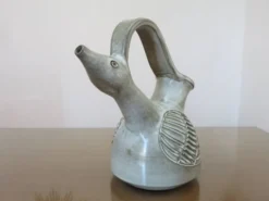 Céramique zoomorphe marius bessone vallauris années 60
