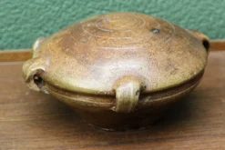 Crapaud gourde en grés