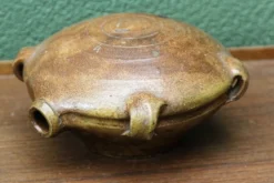 Crapaud gourde en grés