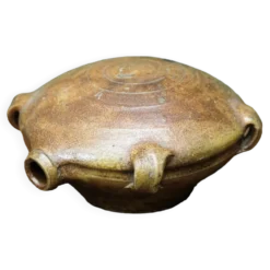 Crapaud gourde en grés