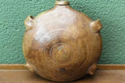 Crapaud gourde en grés