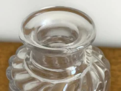Cristal de Baccarat - important nécessaire de toilette Bambou Tors