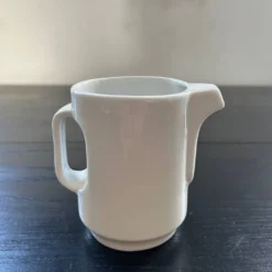 Crémier blanc design 70´s