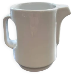 Crémier blanc design 70´s