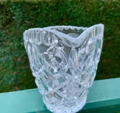 Crémier en cristal taillé artisanal - Charme vintage
