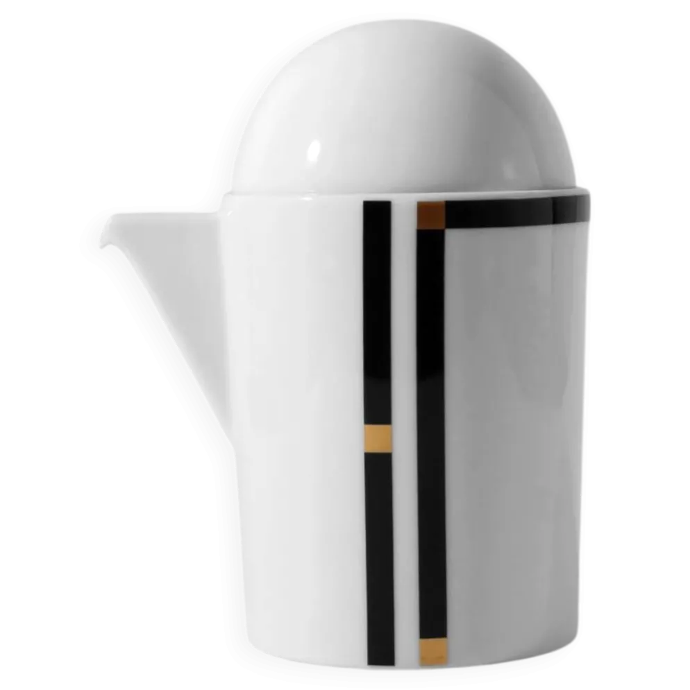 Crémier en porcelaine "Cupola" de Mario Bellini, pour Rosenthal, années 1980.