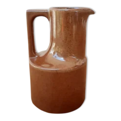 Crémier pot à lait en grès de Brenne