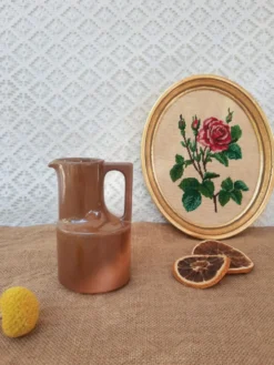 Crémier pot à lait en grès de Brenne