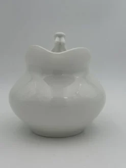 Crémier, pot à lait vintage porcelaine blanche