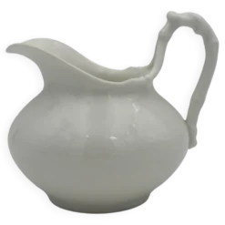 Crémier, pot à lait vintage porcelaine blanche