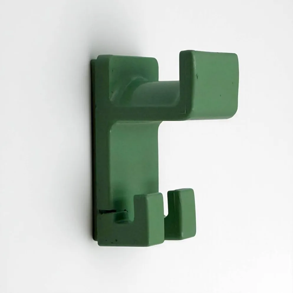 Crochets vert sarcelle Olaf von Bohr Gedy, Italie années 1970 – Design Space Age