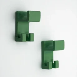 Crochets vert sarcelle Olaf von Bohr Gedy, Italie années 1970 – Design Space Age