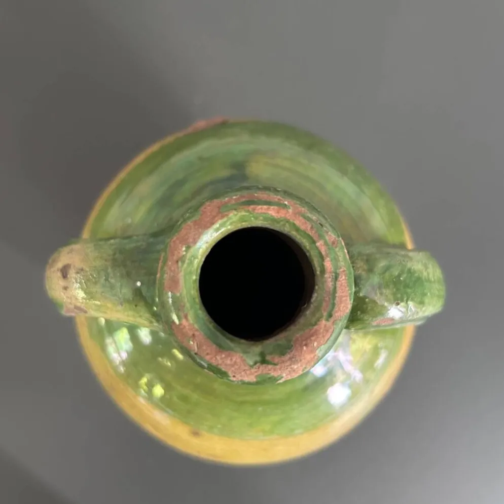 Cruche ancienne bicolore