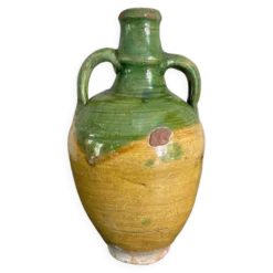 Cruche ancienne bicolore