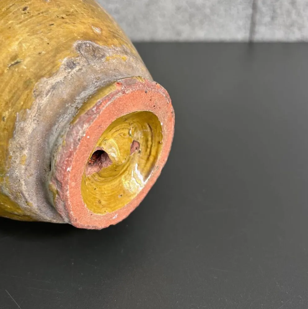 Cruche ancienne bicolore