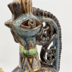 Cruche « Cocotte XXL » céramique de Manises, 1950s