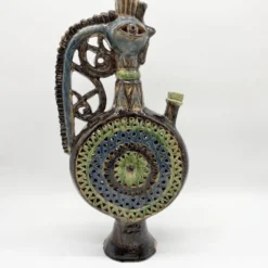 Cruche « Cocotte XXL » céramique de Manises, 1950s