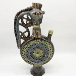 Cruche « Cocotte XXL » céramique de Manises, 1950s