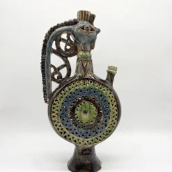 Cruche « Cocotte XXL » céramique de Manises, 1950s