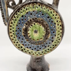 Cruche « Cocotte XXL » céramique de Manises, 1950s