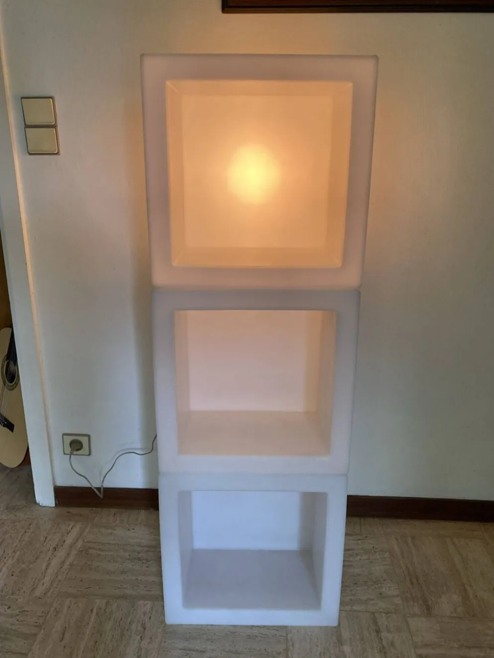 3 cubes lumineux Open Cube de Slide