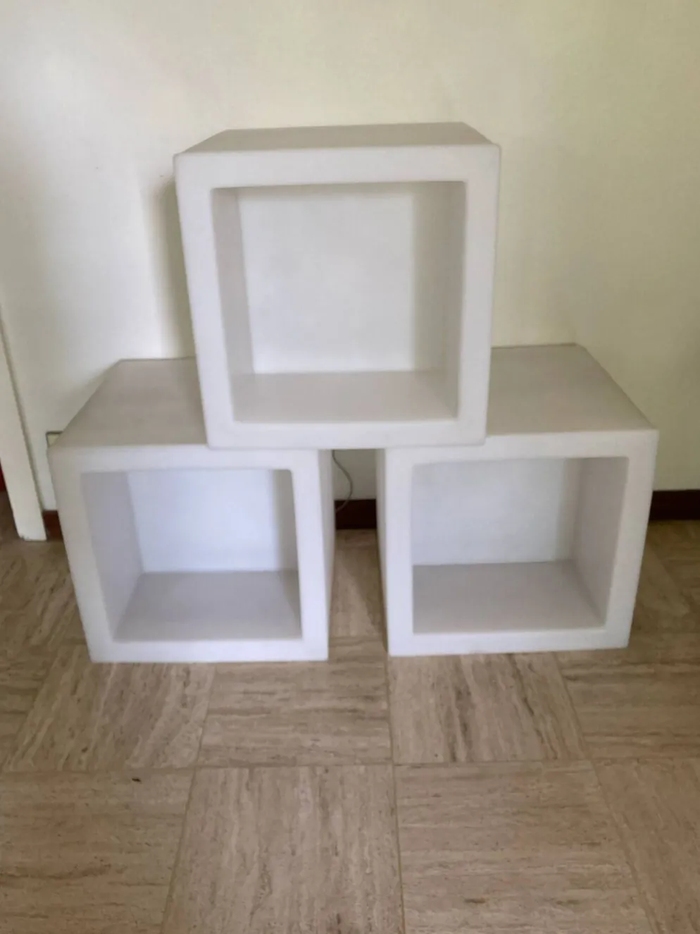 3 cubes lumineux Open Cube de Slide