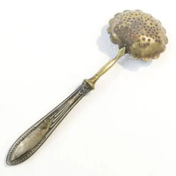 Cuillère à absinthe, laiton, argent, Allemagne, début du 20e siècle