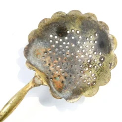 Cuillère à absinthe, laiton, argent, Allemagne, début du 20e siècle