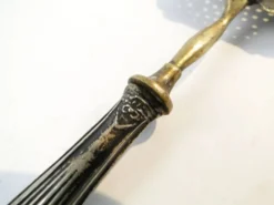 Cuillère à absinthe, laiton, argent, Allemagne, début du 20e siècle