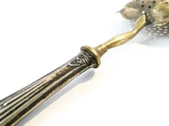 Cuillère à absinthe, laiton, argent, Allemagne, début du 20e siècle