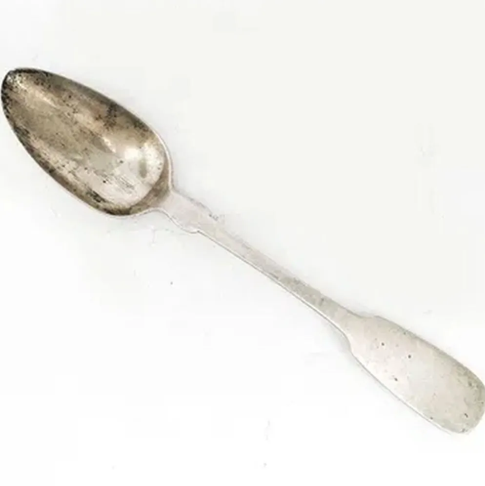 Cuillère en argent classique, Allemagne, années 1900.