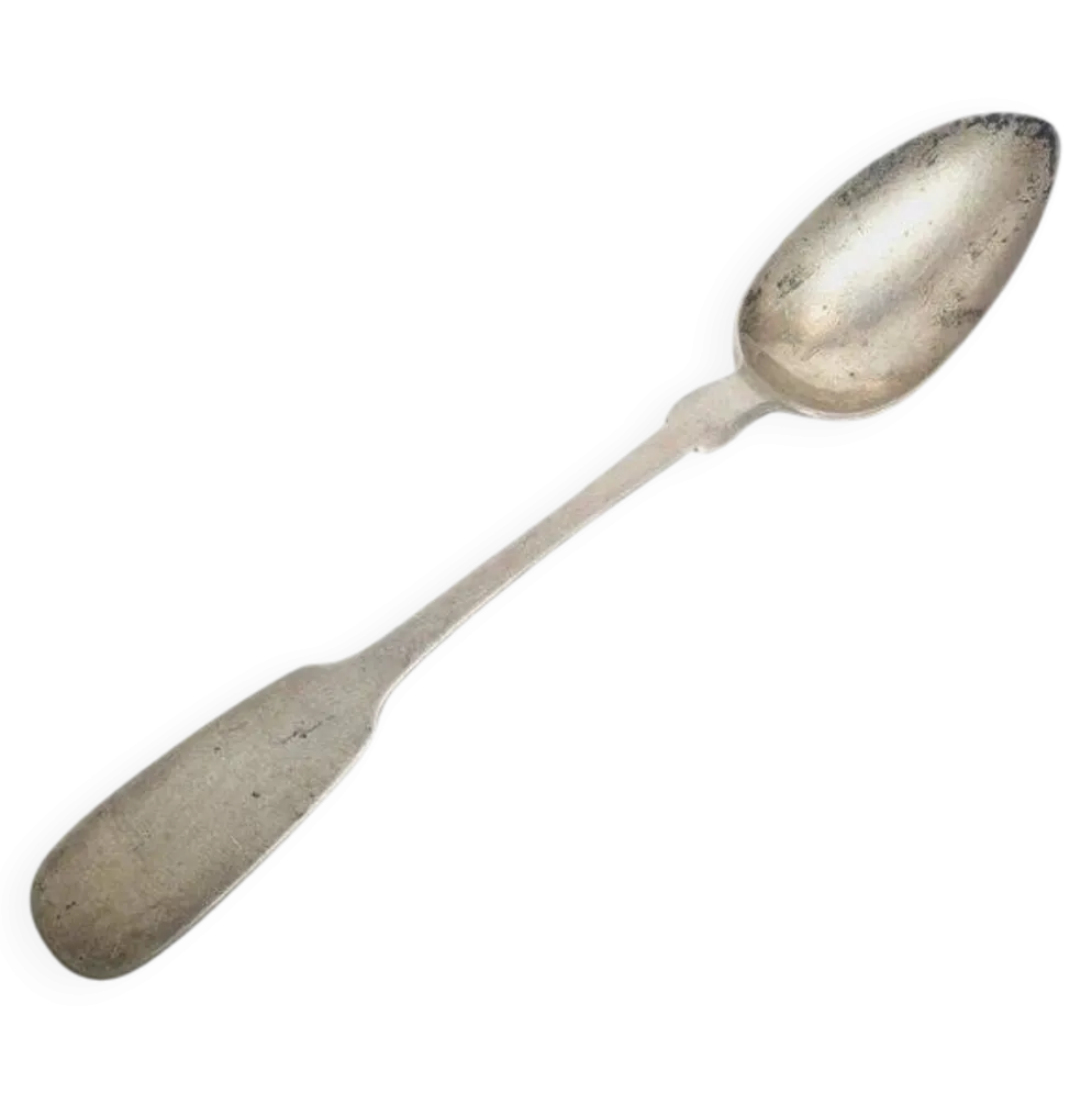 Cuillère en argent classique, Allemagne, années 1900.