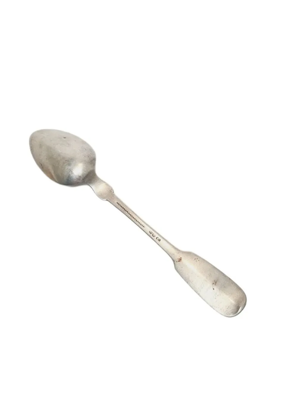Cuillère en argent classique, Allemagne, années 1900.
