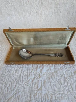 Cuillère en argent modèle Norrona de David Andersen