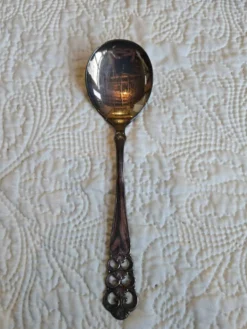 Cuillère en argent modèle Norrona de David Andersen