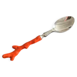 Cuillère manche corail