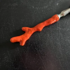 Cuillère manche corail