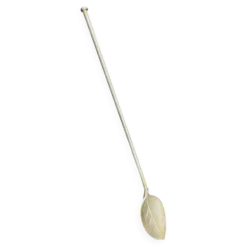 Cuillère-paille à cocktail Widmann Antik en argent 835, boîte d’origin
