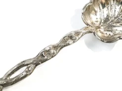 Cuillère à pickle polonaise Art Nouveau par Bros. Buch, années 1890.