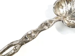 Cuillère à pickle polonaise Art Nouveau par Bros. Buch, années 1890.