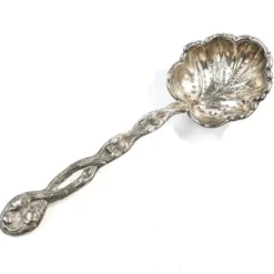 Cuillère à pickle polonaise Art Nouveau par Bros. Buch, années 1890.