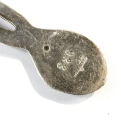 Cuillère à pickle polonaise Art Nouveau par Bros. Buch, années 1890.
