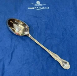 Cuillère à ragoûts Mappin and Webb en métal argenté modèle Russell